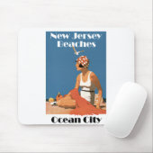 New Jersey Beaches ~ Ocean City Mousepad (Mit Mouse)