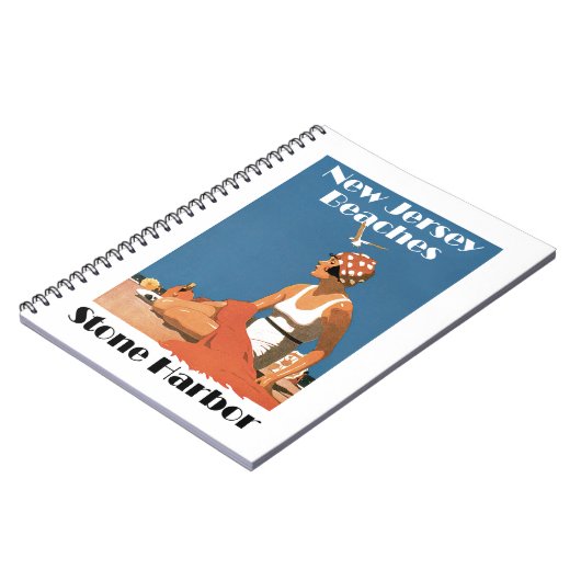 New Jersey Beaches ~ Stone Harbour Notizblock (Linke Seite)