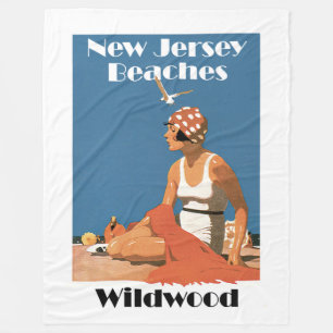 New Jersey Beaches ~ WildWood Fleecedecke