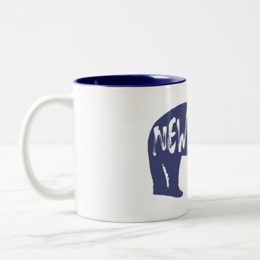 New Jersey Bear Zweifarbige Tasse (Links)
