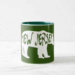 New Jersey Bear Zweifarbige Tasse