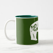 New Jersey Bear Zweifarbige Tasse (Links)