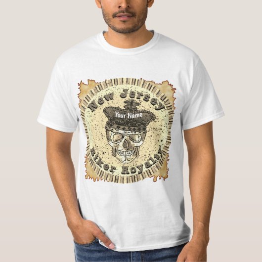 New Jersey Biker  T-Shirt (Vorderseite)