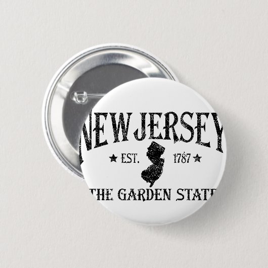 New Jersey Button (Vorne & Hinten)