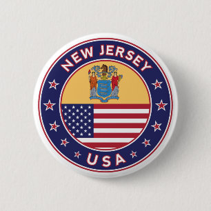 New Jersey Button
