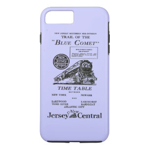 New Jersey Central Blue Comet Zug Case-Mate iPhone Hülle