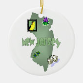 New Jersey Christmas Tree Ornament (Vorne)