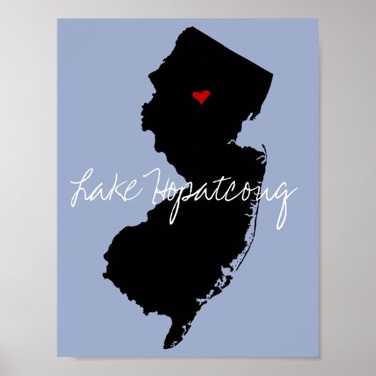 New Jersey City Poster (Vorne)