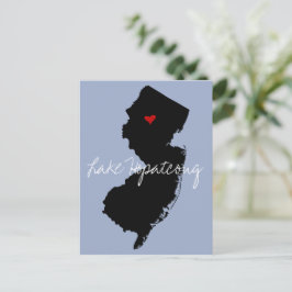 New Jersey City Postkarte