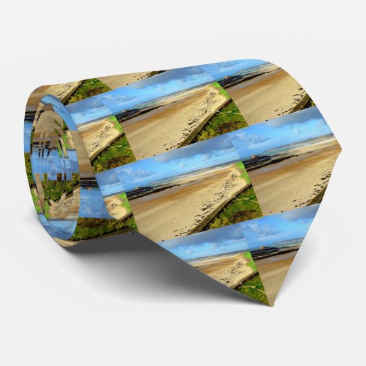 New Jersey Coast, NJ Krawatte (Gerollt)