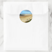 New Jersey Coast, NJ Runder Aufkleber (Tasche)