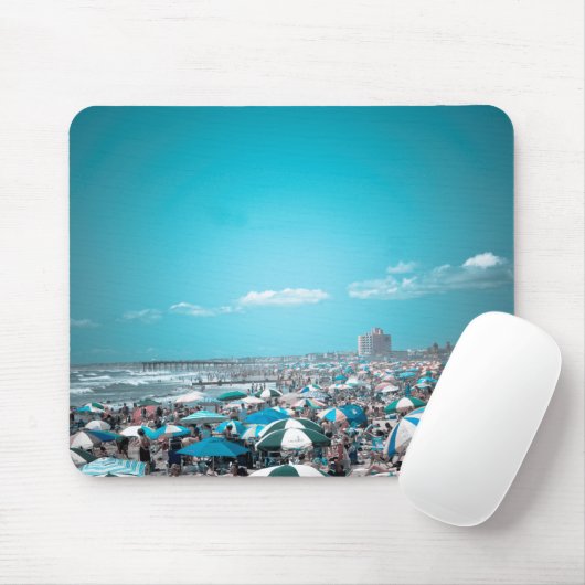 New Jersey Coastal Beach Art Mousepad (Mit Mouse)