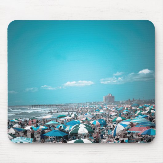 New Jersey Coastal Beach Art Mousepad (Vorne)