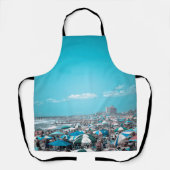New Jersey Coastal Beach Art Schürze (Vorderseite)