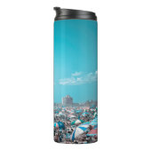 New Jersey Coastal Beach Art Thermosbecher (Nach rechts gedreht)