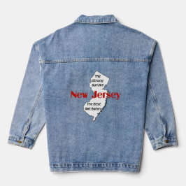 New Jersey - Das starke Überleben. Die Erholung wi Jeansjacke