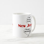 New Jersey - Das starke Überleben. Die Erholung wi Kaffeetasse (VorderseiteRechts)