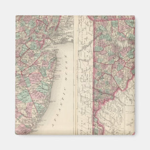 New Jersey, Delaware und Maryland Magnet