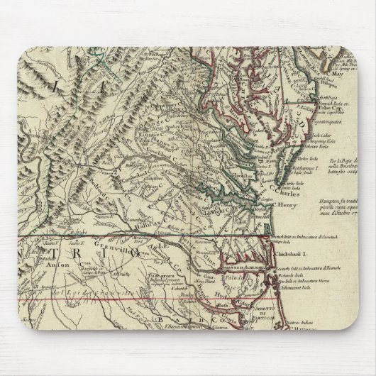 New Jersey, Delaware, Virginia, North Carolina Mousepad (Vorne)