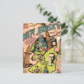 New Jersey, der Garden-Staat Postkarte (Stehend Vorderseite)