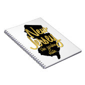 New-Jersey - der Garten-Staat Notizblock (Rechte Seite)