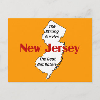 New Jersey: Die Starken überleben; die Erholung wi Postkarte