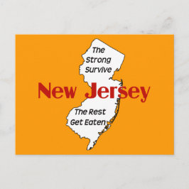 New Jersey: Die Starken überleben; die Erholung wi Postkarte