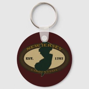 New Jersey Est. 1787 Schlüsselanhänger