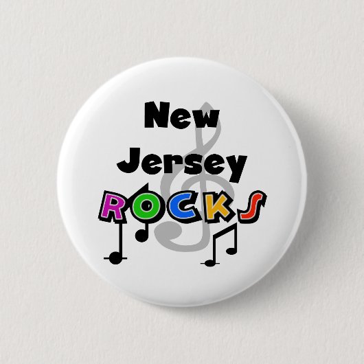 New-Jersey Felsen Button (Vorderseite)