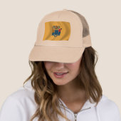 New Jersey Flag Hat Truckerkappe (Beispiel)