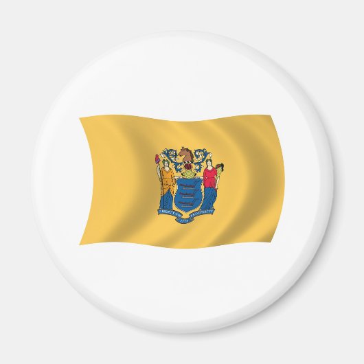 New Jersey Flag Magnet (Vorne)