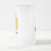 New Jersey Flag Map City Tasse (Mittel)
