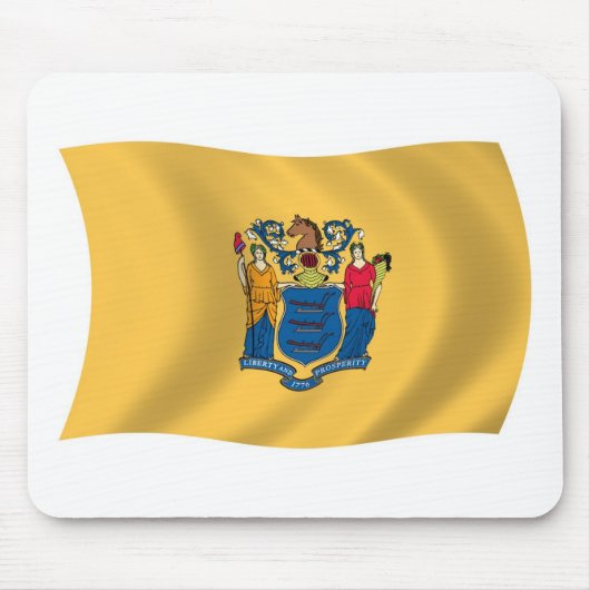 New Jersey Flag Mousepad (Vorne)