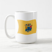 New Jersey Flaggen Tasse (Links)
