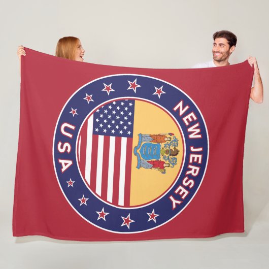 New Jersey Fleecedecke (Beispiel)