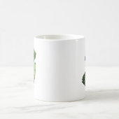 New Jersey Forest Staat Kontur Kaffeetasse (Mittel)