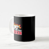New Jersey Fried Street Chicken Funny Food  Kaffeetasse (Vorderseite Links)