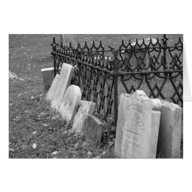 New Jersey Friedhof (Vorderseite (Horizontal))