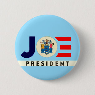 New Jersey für Joe 2020 Button