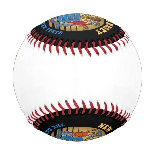 NEW JERSEY GARDEN STAAT FLAG BASEBALL (Rückseite)