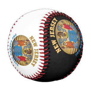 NEW JERSEY GARDEN STAAT FLAG BASEBALL