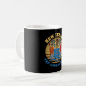 NEW JERSEY GARDEN STAAT FLAG KAFFEETASSE (Vorderseite Links)