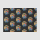 NEW JERSEY GARDEN STAAT FLAG SEIDENPAPIER (Vorderseite)