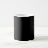 New Jersey Geschenk St. Patrick's Day Irisch Ameri Kaffeetasse (Mittel)