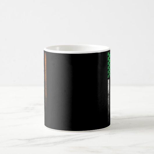 New Jersey Geschenk St. Patrick's Day Irisch Ameri Kaffeetasse (Mittel)