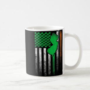 New Jersey Geschenk St. Patrick's Day Irisch Ameri Kaffeetasse