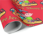 New Jersey Geschenkpapier (Rolleneckpunkt)