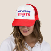 New-Jersey Giants Truckerkappe (Beispiel)