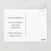 New Jersey Goldfinch Violets Postkarte (Rückseite)