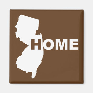 New Jersey Heimweg von State Kühlschrankmagnet